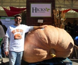 Scott Armstrong of Commack grows 1,623 pound pumpkin. 