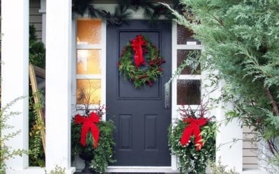 Decorating with Live Greens for the Holidays