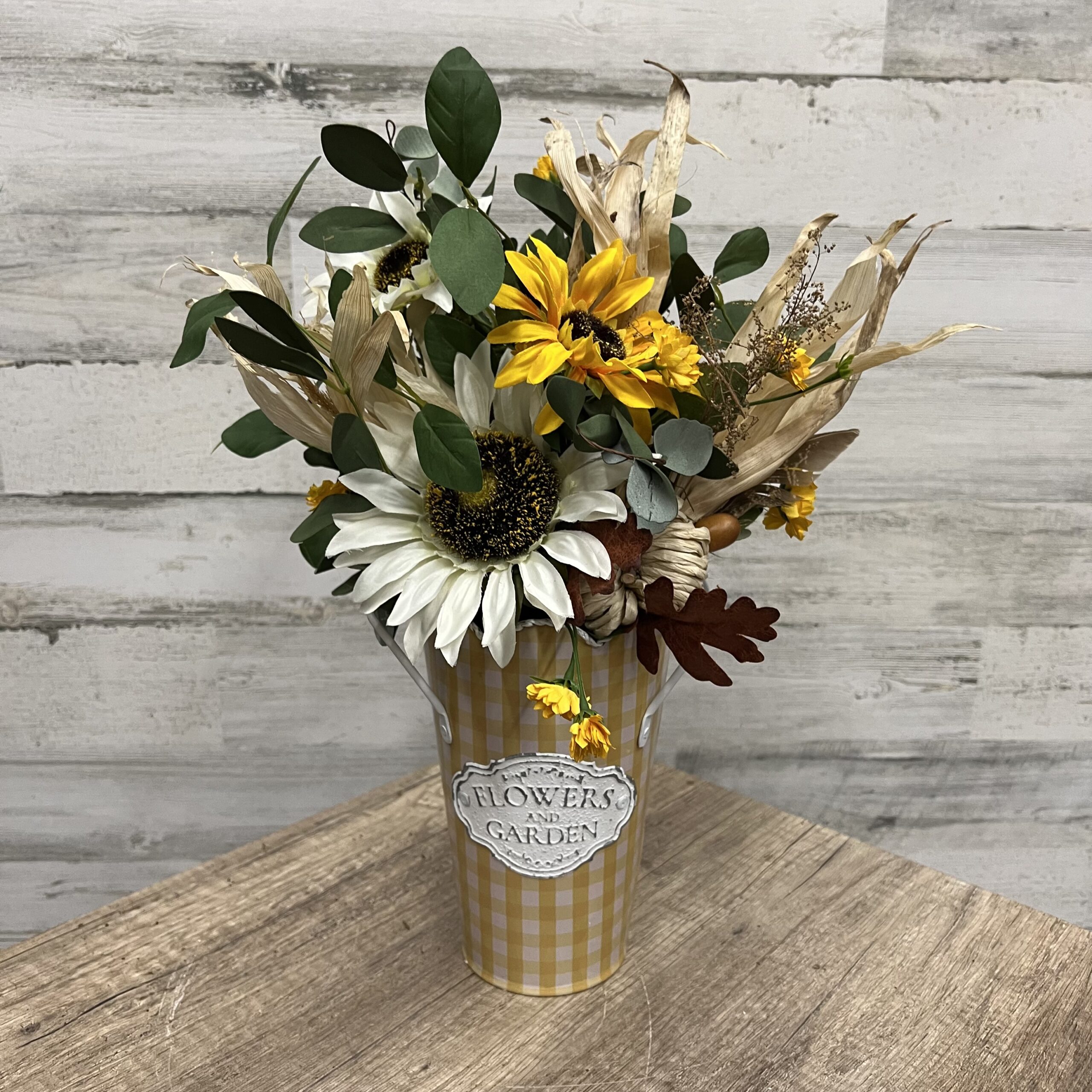 Country Fall Sunflower Arrangement - Large