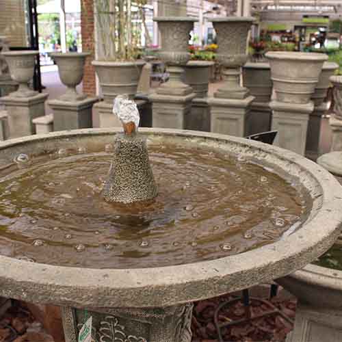 cast stone fountain