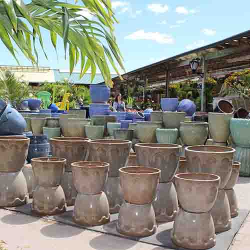 planters, pots for plants