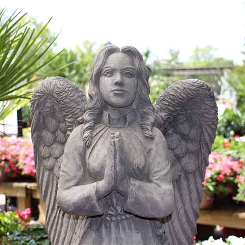 angel statuary garden accent